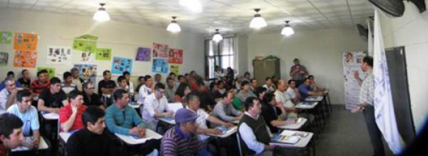Comenzaron las capacitaciones a trabajadores rurales.