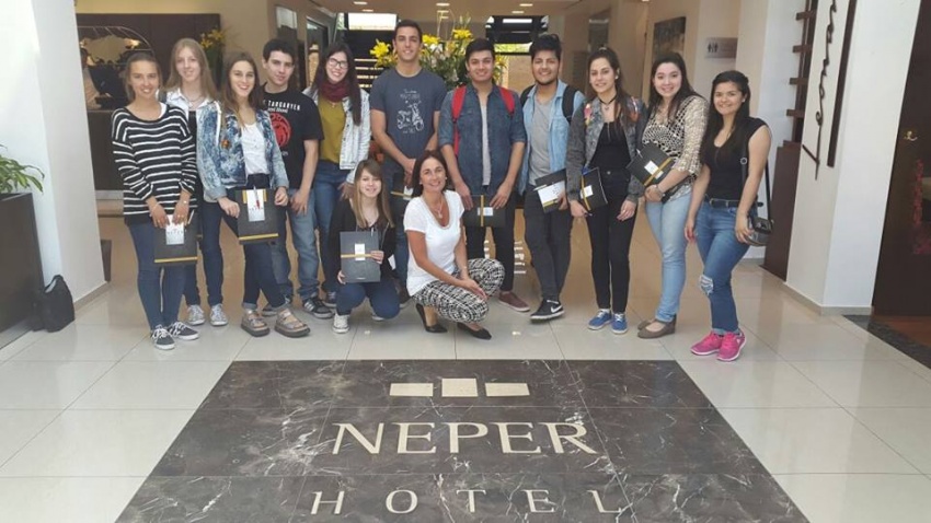Visita al Neper Hotel